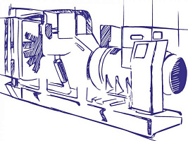 Дизель-генераторы ЭТРО в Якутске АД 500-Т400 с двигателем Doosan DP180LB от российского производителя